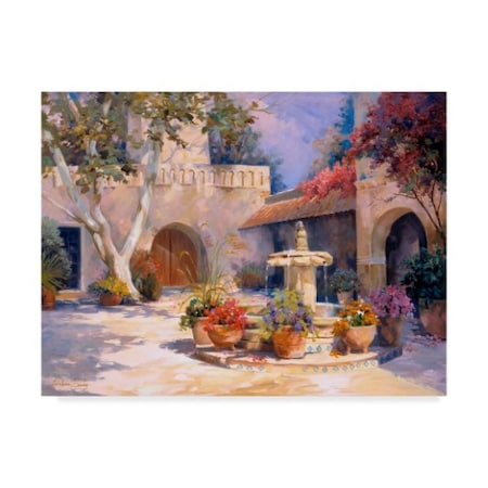 Carolyne Hawley 'La Fuente' Canvas Art,24x32